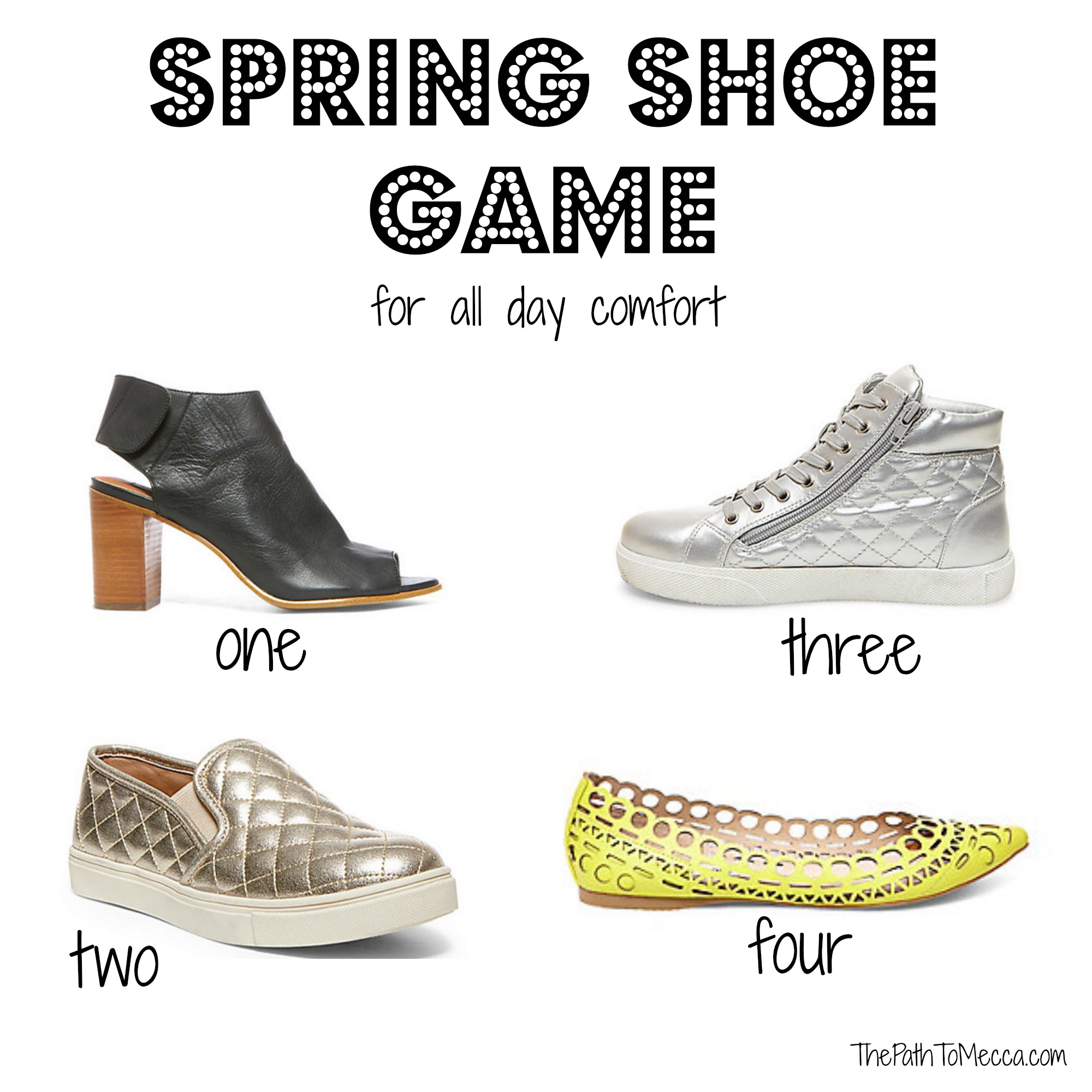 Spring Shoes for style and comfort
